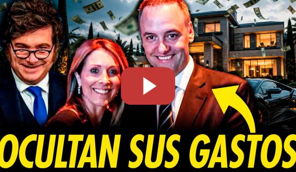Embedded thumbnail for CORRUPCIÓN TOTAL DEL GOBIERNO DE MILEI. ADORNI Y SU ESPOSA OCULTAN ORIGEN DE SUS GASTOS MILLONARIOS