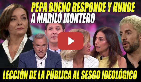 Embedded thumbnail for LECCIÓN de Pepa Bueno a Mariló Montero en La Revuelta de Broncano💥Fortes Y Cintora se SUMAN