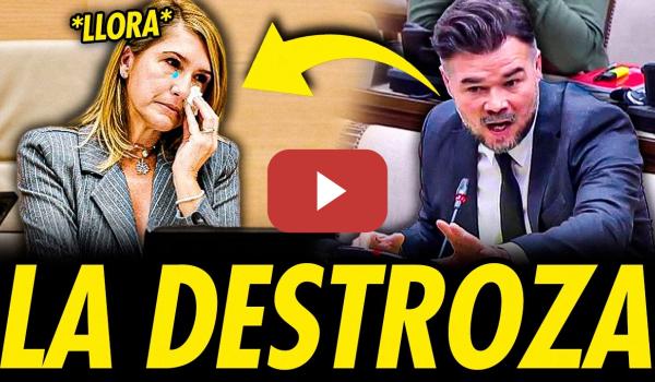 Embedded thumbnail for GABRIEL RUFIÁN HACE LLORAR A SALOMÉ PRADAS EN LA COMISIÓN DE INVESTIGACIÓN POR LA DANA