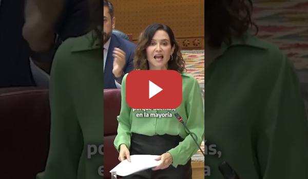 Embedded thumbnail for Ayuso: “Váyanse a otro lado a abortar” #españa #noticias #politica