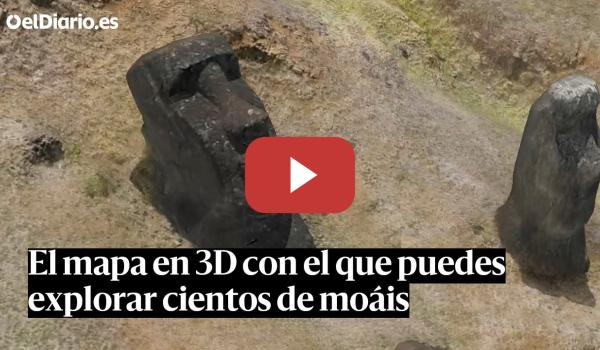 Embedded thumbnail for Un mapa 3D para explorar los moáis de la Isla de Pascua
