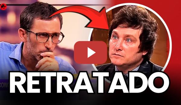 Embedded thumbnail for El periodista que dejó RETRATADO a Milei en directo