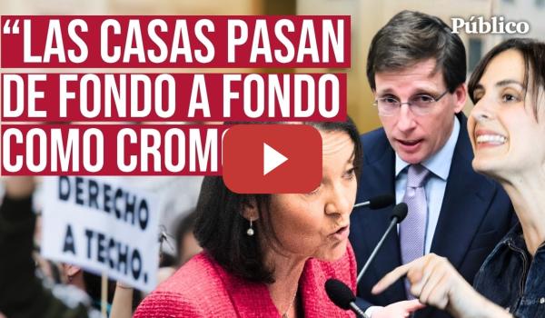 Embedded thumbnail for Más Madrid y el PSOE acorralan a Almeida: “Usted está debilitando las políticas de igualdad”