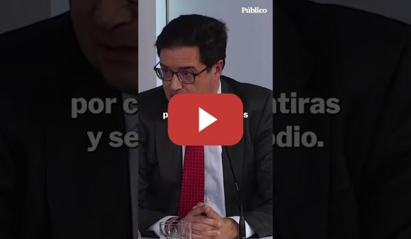 Embedded thumbnail for El Gobierno carga contra Vito Quiles: "El agitador cobra por contar mentiras y sembrar el odio"
