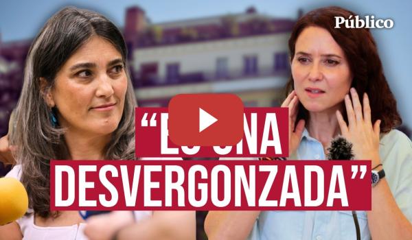 Embedded thumbnail for MANUELA BERGEROT pone contra las cuerdas a AYUSO: "Que deje de ESCONDERSE y que dé la cara"