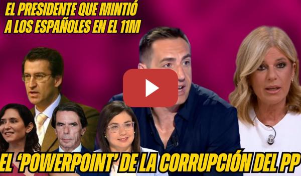 Embedded thumbnail for BAÑO de Emilio DELGADO a Ana Vázquez: FEIJÓO PRESI CORREOS, MENTIRAS AZNAR y FINANCIACIÓN ILEGAL PP