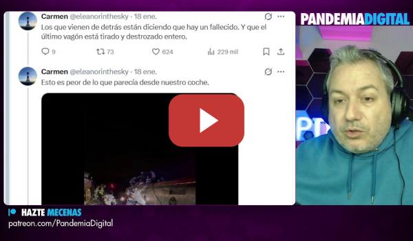 Embedded thumbnail for Terrible Accidente Ferroviario. Bulos. Ataque a Sarah Santaolalla. Trump 1984