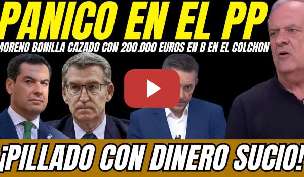 Embedded thumbnail for 💣 BOMBAZO de Aroca: Moreno Bonilla CAZADO con 200.000 EUROS en B en el COLCHON de su CASA