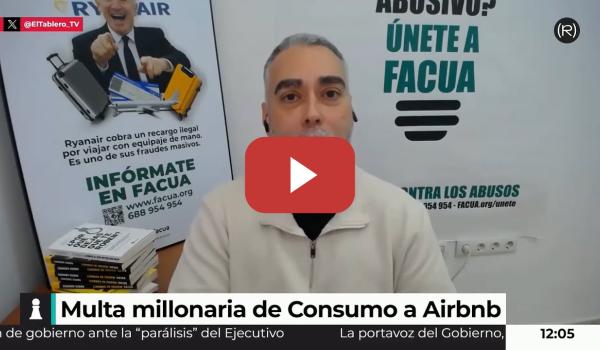 Embedded thumbnail for Rubén Sánchez: «Las administraciones autonómicas deben seguir el ejemplo de Consumo con Airbnb»