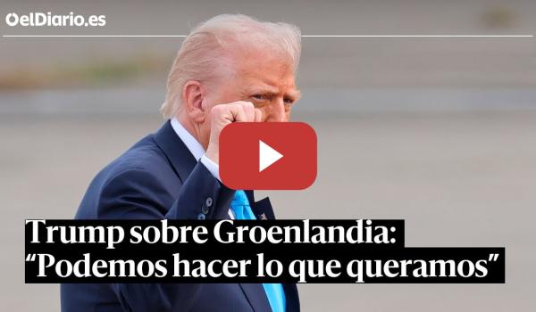 Embedded thumbnail for TRUMP, sobre el acuerdo de GROENLANDIA: “Es para siempre, podemos hacer lo que queramos”