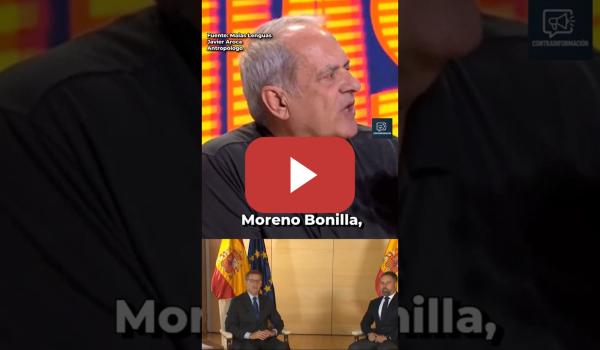 Embedded thumbnail for JAVIER AROCA SOBRE MORENO BONILLA🚨: "Radical de derechas, no de centroderecha"