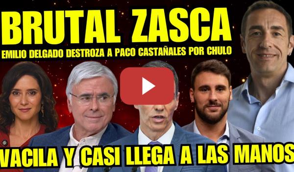 Embedded thumbnail for EMILIO DELGADO DESTROZA A PACO CASTAÑARES POR IR DE LISTO Y DEFENDER A AYUSO "A MI ME RESPETAS"