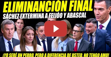 Embedded thumbnail for PEDRO SÁNCHEZ MASACRA A ABASCAL Y FEIJÓO. MINISTROS CULMINAN ELIMINACIÓN FINAL ¡USTED VA CON CORREA!