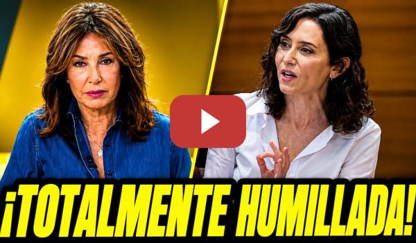 Embedded thumbnail for ¡BRUTAL! ANA ROSA DESTROZA A AYUSO EN DIRECTO POR SU MAYOR ERROR POLITICO