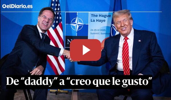 Embedded thumbnail for #RUTTE se refiere a #TRUMP como “daddy” y éste responde: &quot;Creo que le gusto&quot;