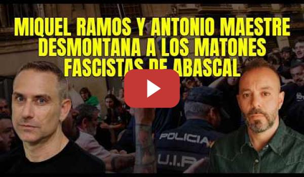 Embedded thumbnail for Desmontando a los Matones Fascistas de Abascal que provocaron las agresiones en Granada