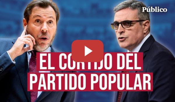 Embedded thumbnail for La explosión de ÓSCAR PUENTE contra el PP más insolente: "Sigamos en el cortijo del Partido Popular"