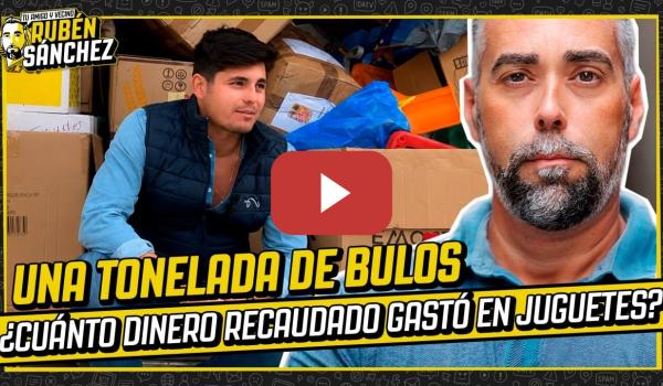 Embedded thumbnail for Una tonelada de bulos: ¿Cuánto recaudó Vito Quiles y cuánto gastó en juguetes para niños de la Dana?