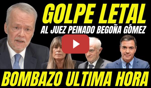 Embedded thumbnail for ABOGADO BEGOÑA GÓMEZ DA JAKE MATE AL JUEZ PEINADO &quot;ANUNCIA POSIBLE ARCHIVO DEL CASO&quot;