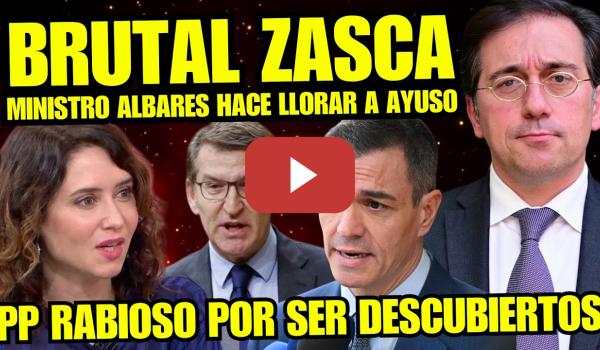 Embedded thumbnail for ¡BRUTAL! MINISTRO ALBARES HACE ESTALLAR a PP Y AYUSO "PILLADOS CON ILEGALIDADES EN CENSO ELECTORAL"