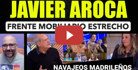 Embedded thumbnail for Javier Aroca, Frente Amplio estrecho, navajeos al viento en Madrid. Ley de Nietos. Reyes en Ceuta.