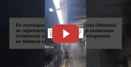 Embedded thumbnail for Las imágenes de las TORMENTAS TORRENCIALES; muere un hombre en Barcelona