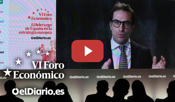 Embedded thumbnail for 🟡 Carlos Cuerpo clausura la 'VI edición del Foro Económico'