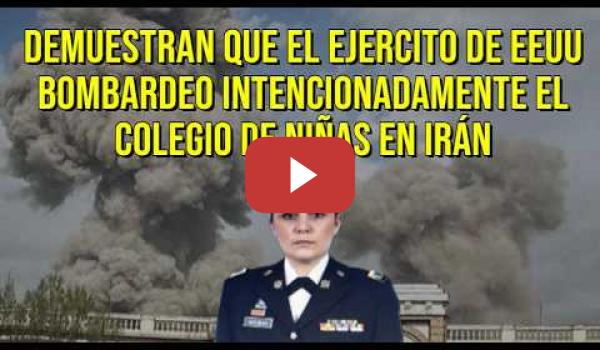 Embedded thumbnail for Ex Oficial de Inteligencia de EE UU que su ejercito bombardeo el Colegio en Irán fue intencionado