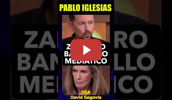 Embedded thumbnail for Pablo Iglesias y el banquillo mediático de Zapatero.