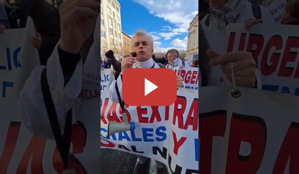 Embedded thumbnail for 08-02-2026 Manifestación en Madrid por la Sanidad Pública