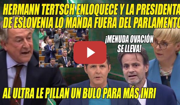 Embedded thumbnail for REPASO y RIDÍCULO INTERNACIONAL de Hermann Tertsch💢Presidenta de Eslovenia lo MANDA FUERA💢