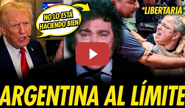 Embedded thumbnail for EL PEOR MOMENTO DE MILEI: VIOLENCIA LIBERTARIA, MÁS CORRUPCIÓN Y TRUMP LO DESTROZA