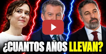 Embedded thumbnail for ¿Cuántos Años Llevan Viviendo de la Política Ayuso, Feijóo y Abascal? (La Cifra Total)
