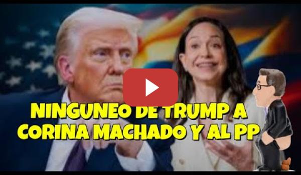 Embedded thumbnail for Ridículo mundial del PP y Corina  Manchado  defendiendo a Donald Trump