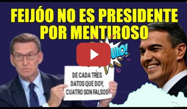Embedded thumbnail for Las mentiras de Feijóo
