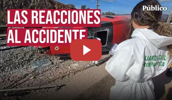 Embedded thumbnail for De la incertidumbre a los consejos psicológicos: las reacciones al terrible accidente en Adamuz