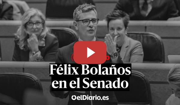 Embedded thumbnail for 🔴 DIRECTO | Félix Bolaños Comparece en la Comisión de Justicia del Senado
