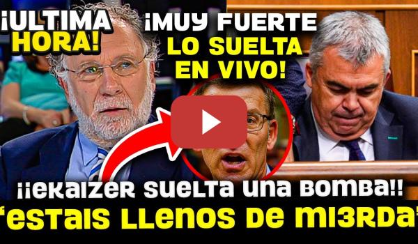 Embedded thumbnail for 💥¡ ¡BOMBAZO DE EKAIZER!! REVELA AUDIOS DE SANTOS CERDÁN PARA TAPAR AVALANCHA DE CASOS DEL PP