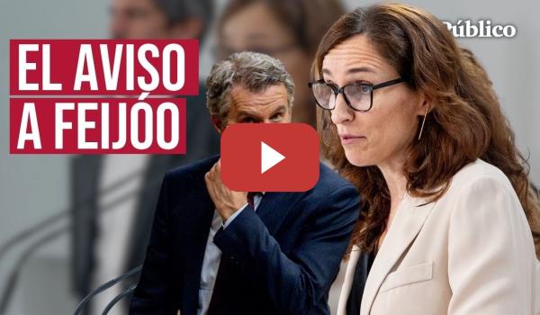 Embedded thumbnail for El aviso de MÓNICA GARCÍA a ALBERTO NÚÑEZ FEIJÓO: "¿En qué lado está?"