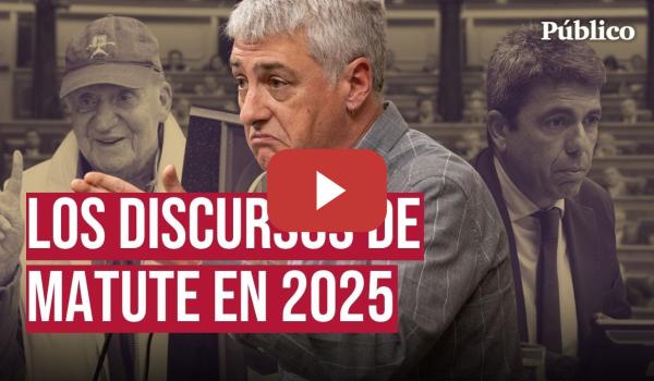 Embedded thumbnail for Los mejores discursos de OSKAR MATUTE: de retratar al EMÉRITO a dejar sin palabras a MAZÓN