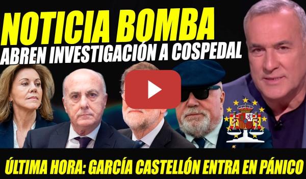 Embedded thumbnail for BOMBAZO: ABREN INVESTIGACIÓN A COSPEDAL "INDICIOS DE CRIMINALIDAD" AUDIOS VILLAREJO KITCHEN