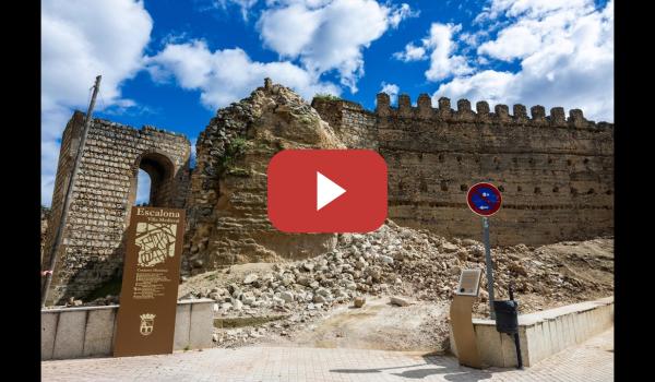 Embedded thumbnail for Se derrumba una torre del castillo de Escalona (Toledo) sin causar daños personales