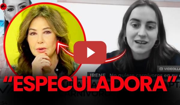 Embedded thumbnail for IRENE HUMILLA A ANA ROSA EN DIRECTO: 'Como Ana Rosa, que especula con la vivienda' (ZASCA ÉPICO)