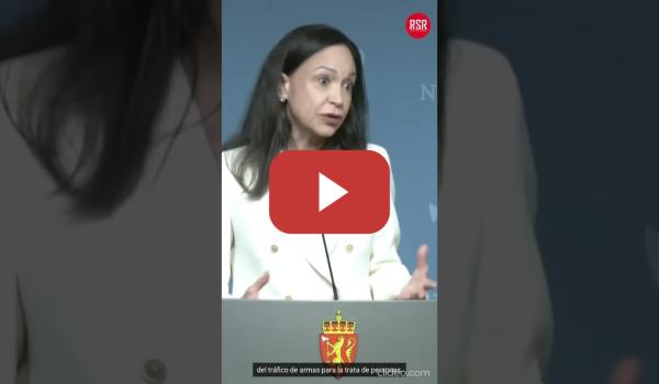 Embedded thumbnail for La premio Nobel de la Paz, pide una invasión militar