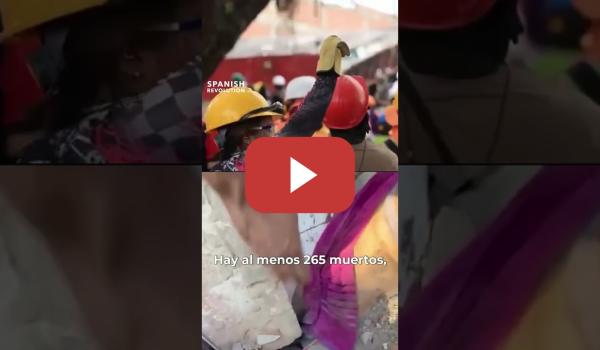 Embedded thumbnail for Colombia suma al menos 265 muertos y cada hora bajo los escombros cuenta.