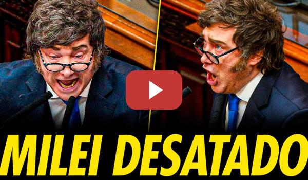 Embedded thumbnail for MILEI SE BROTA EN LA APERTURA DEL AÑO LEGISLATIVO