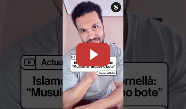 Embedded thumbnail for Islamofobia en Cornellà: “Musulmán el que no bote”