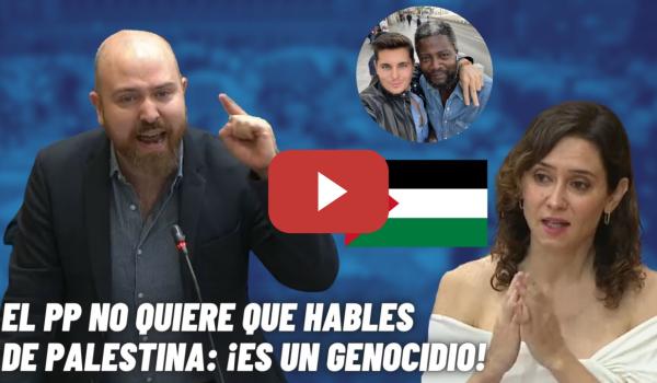 Embedded thumbnail for 👏¡ENORME!👏 Antonio SÁNCHEZ ALECCIONA al PP por ¡SILENCIAR a PALESTINA! ¿No QUIEREN POLÍTICA?