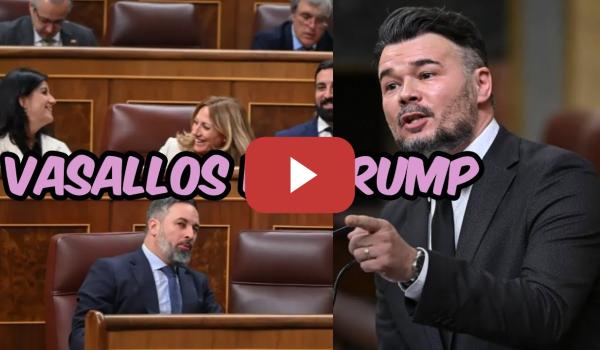 Embedded thumbnail for Gabriel Rufián pone en su sitio a los lame botas de Trump tras el secuestro de Maduro