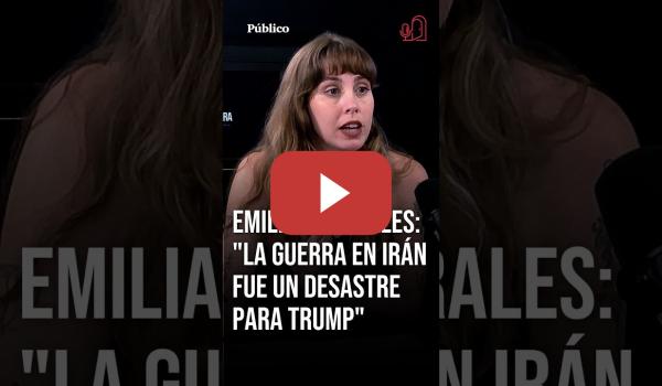 Embedded thumbnail for Emilia G. Morales, sobre la guerra de IRÁN y TRUMP: "El coste de la guerra terminó pasando factura"